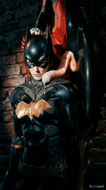 Harley over Batgirl
